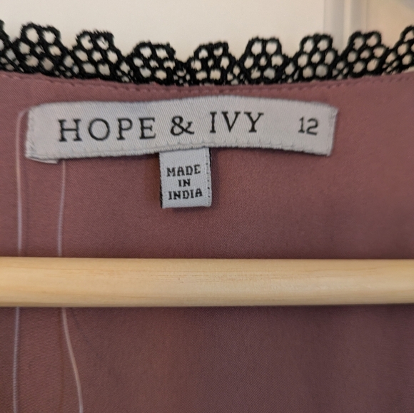 Hope and Ivy Wrap Maxi Dress NWT 12 - Picture 5 of 13